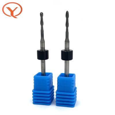 China Free Shipping Dental Carbide Qiye Diamond Denture Burs End Mill Denture End Mill for sale