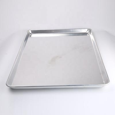 China Viable High Quality Aluminum Biscuit Tray French Bread Baking Pan for sale