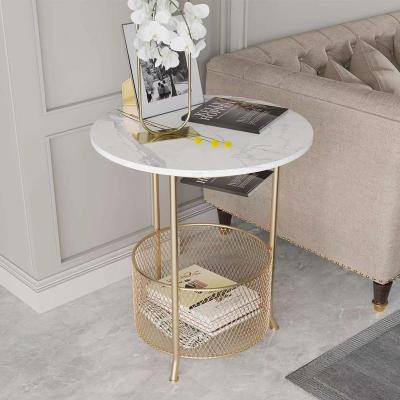 China Adjustable (other) the double-layer best-selling minimalist style small edge table for sale