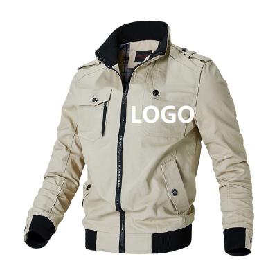 China Wholesale 2021 Cotton Logo Bomber Jacket 4xl 95% Custom Made Mens Viable Hot Sale High Quality Mens Plus Size Mens Jackets for sale