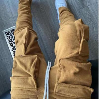 China Wholesale 11color QUICK DRY QUICK DRY Men Style All-match Mens Loose Pants Wide-leg Pants Reflective Hip Hop Sweatpants for sale