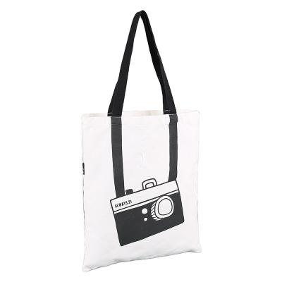 China 100% Custom Made Eco-Friendly Cotton Canvas Tote Shopping Reusable Grocery Bag for sale