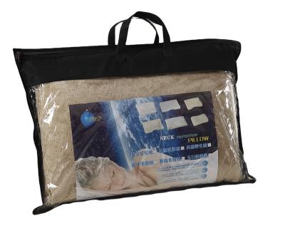 China High Quality Reusable Non Woven Printing 100gsm Pillow Packaging Bag With PVC Window for sale