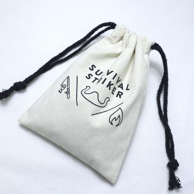 China Hot Sale Reusable Original Factory Promotional Small Cotton Suction Twine Bag for sale