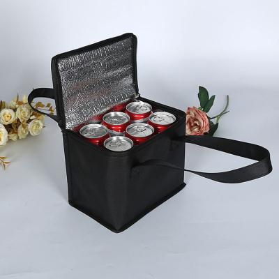 China Grocery Food Delivery Package Waterproof Extra Large Insulated Non Woven Thermal Wine Cooler Bag for sale