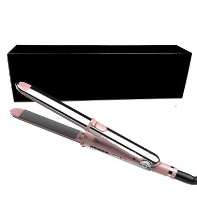 China New Pro Safety LDY Titanium Steel Plate Chapinha Blue Nano Stainless Hair Straightener Pro Flat Iron for sale