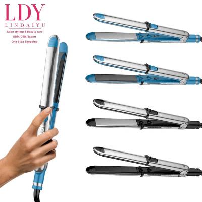 China Safety 2 in 1 Hair Straightener PTC Heating Curling Iron OEM Hair Straightener Wholesale for sale