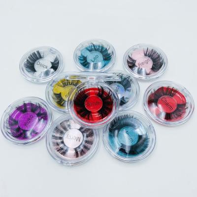 China Delicate 6D Mink Eyelashes Fluffy Eyelashes Wholesale 6D Mink Lashes for sale