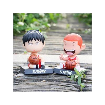 China Toy Guaranteed Quality Unique Cute Japan Cartoon Basketball Anime Figure Car Decoration Toy for sale