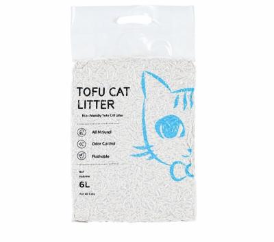 China Green Cat Litter Wholesale Tofu Beads Cat Litter Tofu Water Absorption Interesting Price Cat Litter Tofu for sale