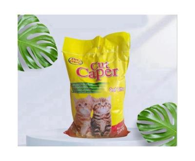 China Water Absorption Factory Hot Selling Cat Litter Bentonite Clay Cat Mixed Garbage Cat Litter Bentonite for sale