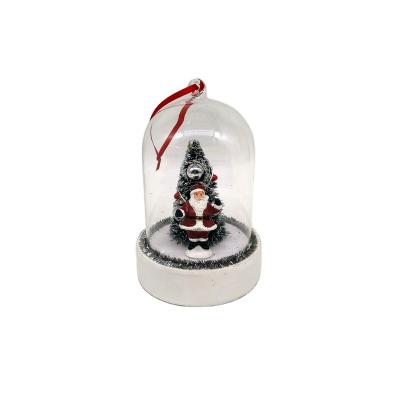 China 2021 Singles NEW! Husband Christmas Christmas 15cm Glass Bell Glass Lamp and Decorative Christmas Tree for sale