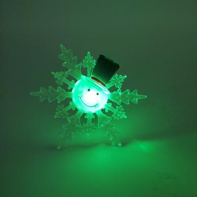 China Acrylic Led Battery Operated Creative Decorative Christmas Sucker Window Hanging Light Lighting Decoration for sale