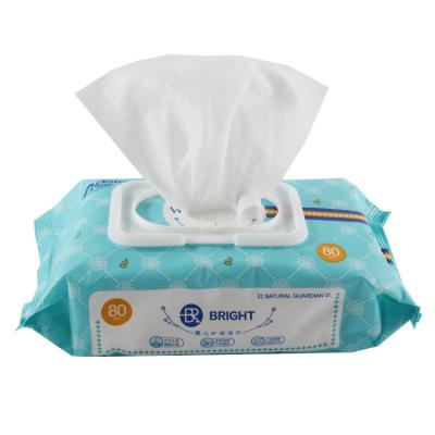 China Cotton Soft Wet Cloth Antibacterial Baby Water Wipes Odorless Wet Cloths For Daily Use for sale