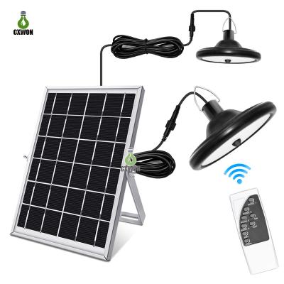 China Garden/Yard/Pathway 120W Outdoor Solar Chandelier Solar Garden Light Cable Hanging LED Lamp 1000LM for sale