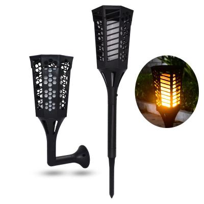 China Plum Way Solar Garden/Yard/Garden Light Torch Light Outdoor Pathy Lawn Lamp With 96 Led Beads for sale