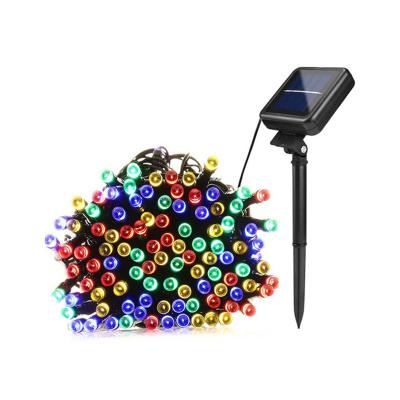 China Warm White Garden RGB 200 LED Decoration Lamp 22m 12m 100 LED Outdoor Solar Powered String Lights for sale