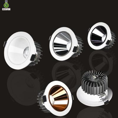 China Modern 7W 12W Recessed Fog Spot Light For Kitchen 80mm IP65 Waterproof LED Toilet Bathroom Downlight for sale