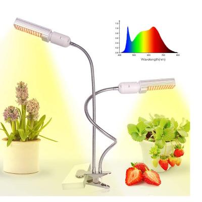 China Garden 45W LED Grow Light Red Blue Spectrum 360 Degree Gooseneck Desktop Led Grow Light with 96 LEDs for sale