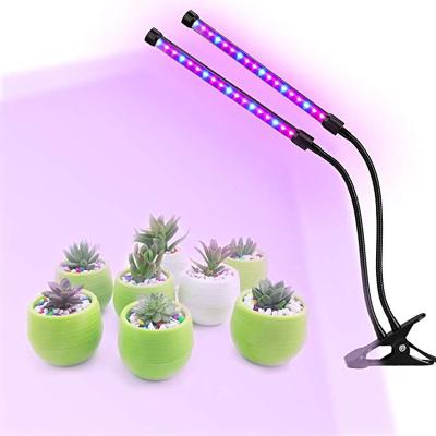 China Seed Starting SMD5730 40pcs 18W Hydroponic Grow Light With Stand Clip For Plant Hydroponics for sale