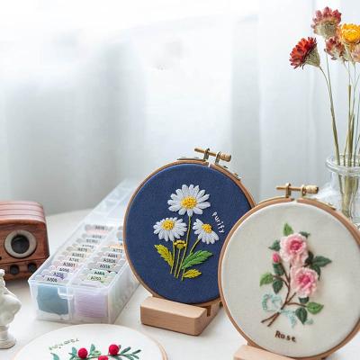 China China DIY Embroidery Flower Stitch Handmade Cross Gift For Girls for sale