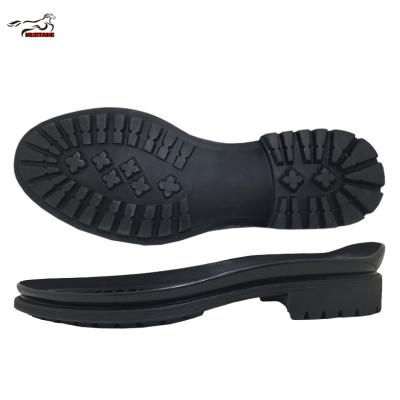 China High-Level Leather Sole Rubber Sole Stylish Men's Durable Rubber Sole Shoes For Shoe Making for sale