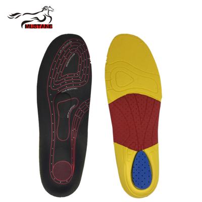 China Hot Selling Combined PU/EVA+Mash Mustang Insole Anatomical Insoles for sale