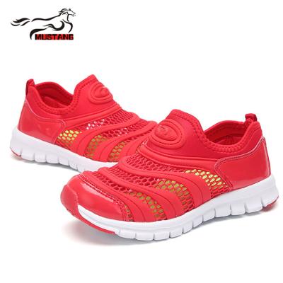 China New Design Summer Breathable DM Mustang Shoes Kids Casual Shoes Sports Shoes Mesh Shoes for sale