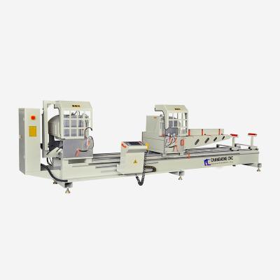 China Building Material Shops New 2022 CNC Aluminum Double Head Window And Door Machine Cutting Machine for sale