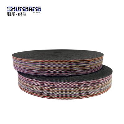 China Edge Tape For Mattress High Quality Non-Elastic Webbing Polypropylene Tape Custom Strap PW27 for sale