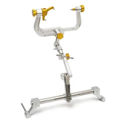 China Medical Surgical Head Body Healthcare Hospital Equipment Skull Clamp / Skull Three Point Clamp With Gel Positioner for sale