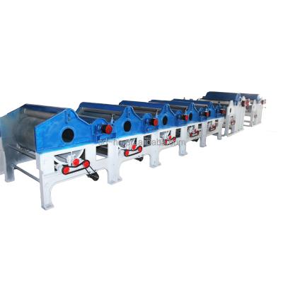 China The factory classic textile waste recycling production line consists of looser and bomb cleaner recycling machine line for sale