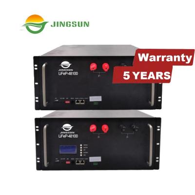 China Power Storage Jingsun Manufacturer 48v Energy Storage Battery Lithium Ion Phoaphate Battery for sale