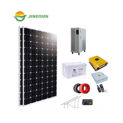 China Jingsun Home Free Shipping Off Grid Solar System Full Set 13kw for sale