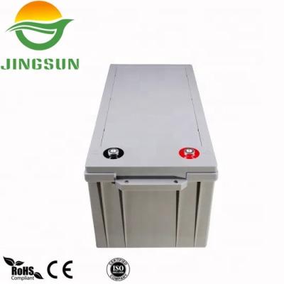 China Solar system. Rechargeable Power Storage Jingsun Deep Cycle 12V 200AH GEL Battery For Solar System for sale