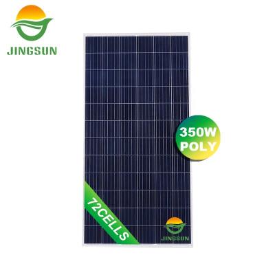 China Solar Power System Good Quality 72cells Jingsun Solar Panel 350w With 25 Years Warranty for sale