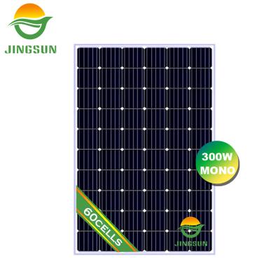 China Jingsun Solar Power System 330W High Quality Mono Solar Panel With 25 Years Warranty for sale