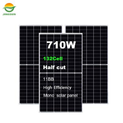 China Wholesale costos solar power system best price 700w 710w 1000w high efficiency mono solar panel cheap mono solar panel for sale