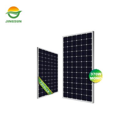 China 2021 New Designed Solar Power System Sun Power Solar Panel 370w Foldable Solar Panel System For Houses for sale