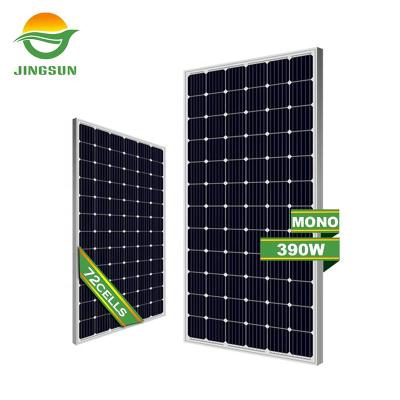 China Wholesale price of solar power system 390 watt solar panel portable foldable solar panel for home use for sale