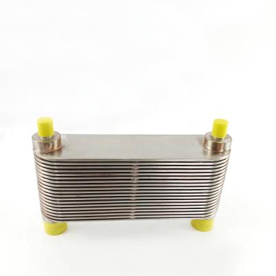 China Excavator 3627295 Stainless Steel Truck Oil Cooler Oil Cooler 3635074 K38 Excavator Engine Oil Cooler zu verkaufen