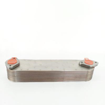 China High Performance 6D155 Stainless Steel Oil Cooler 600-651-1161 for sale