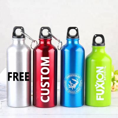 China Sustainable Promotional Sports Waterbottle Aluminum Water Bottles With Custom Logo for sale