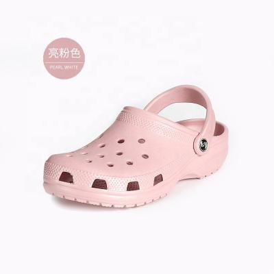 China Colorful Dye Waterproof Garden Tie Design Children Shoe Clog Garden Shoe Platform Clogs For Women Shoes Sandal Men's Clogs for sale