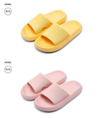 China Anti-odor Uniseason Manufacturer Women Super Soft Thick Bottom Indoor Slippers for sale