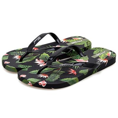 China Newest Design Good Quality Rubber Women Slippers Custom Wholesale Anti-slippery Beach Flip Flop Slippers for sale