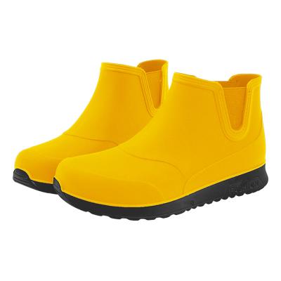 China Unique Shape PVC Black Wome Rain Boot Wholesalers Waterproof Various Styles for sale