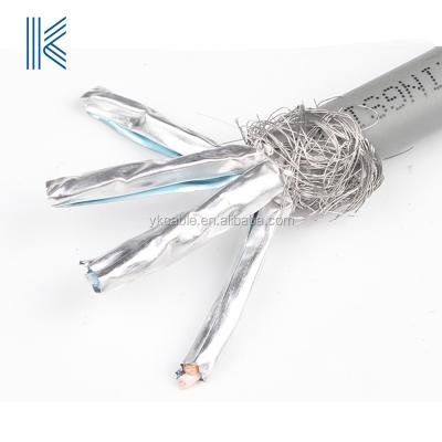 China Telecommunication Screened shielded twisted pair network cat8 cat 8 ethernet cable for sale