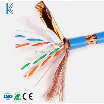 China Telecom Certifiers Network Elevator FTP Cat6 Flexible Cable for sale