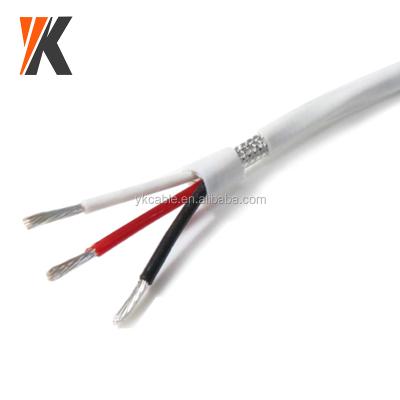 China Heating braided high temperature thin clear jacket efte insulation cable shielded wire for sale